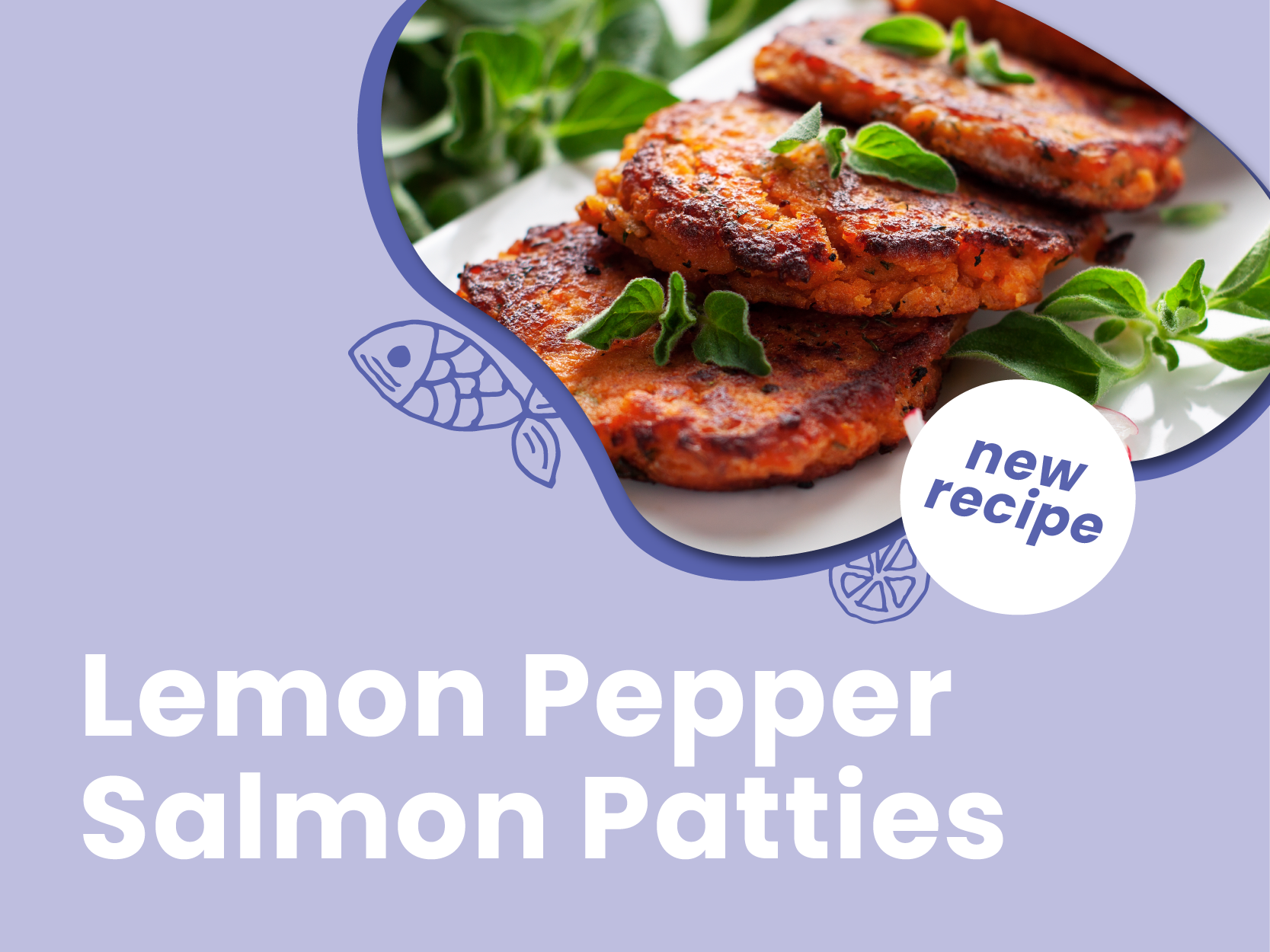 Lemon Pepper Salmon Patties